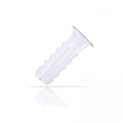 TACO ESTRIADO 7X23MM BLANCO 25UDS