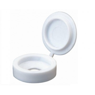 TAPÓN TAPA TORNILLOS 2 PIEZAS NYLON BLANCO