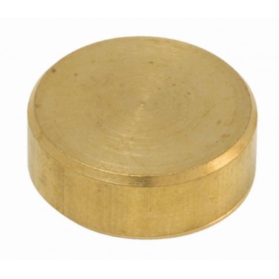 EMBELLECEDOR TAPA TORNILLOS 16MM LISO DORADO