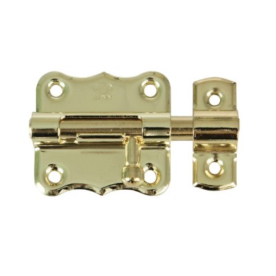 PASADOR MOD.384 30X33MM LATONADO BARNIZ