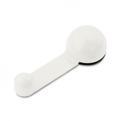 TOPE PUERTA ADHESIVO CON RETENEDOR GIRATORIO BLANCO INOFIX 2035-2