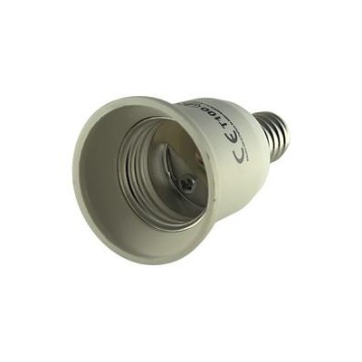 ADAPTADOR PORTALÁMPARA E14XE27