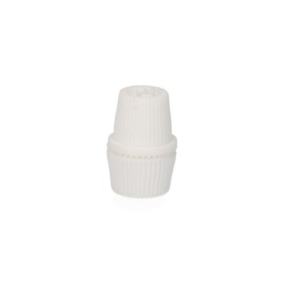 PRENSACABLE LÁMPARA M10/100 2X1,5CMS PLÁSTICO BLANCO