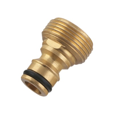 ADAPTADOR MANGUERA MACHO 3/4" X CONEXIÓN RÁPIDA LATÓN