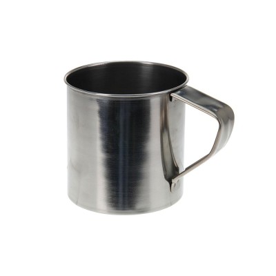 TAZA CAMPING INOX. 9CMS CON ASA