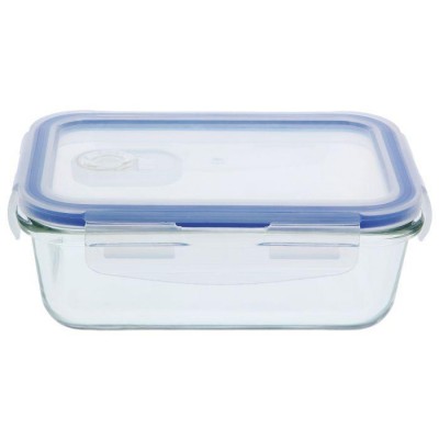CONTENEDOR CRISTAL HERMÉTICO 16X11CM 0,57L CON VÁLVULA