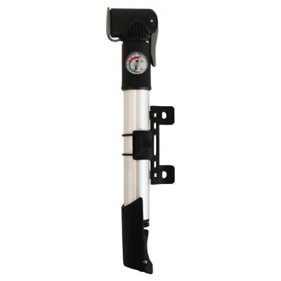 BOMBA BICI CON MANÓMETRO Y SOPORTE RAWLINK