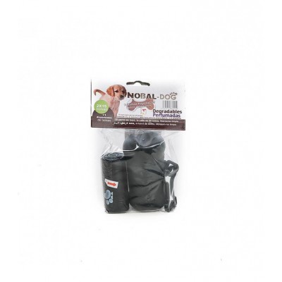 DISPENSADOR BOLSAS MASCOTAS + 2X15UDS NOBAL DOG