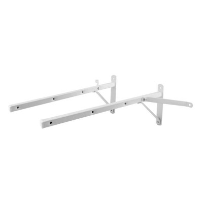 TENDEDERO PARED ESCUADRA 55X2CMS JUEGO 2UDS