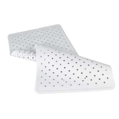 ALFOMBRA DUCHA ANTIDESLIZANTE 53X53CMS BLANCA