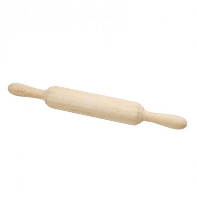 RODILLO AMASAR MADERA NATURAL 40CMS METALTEX