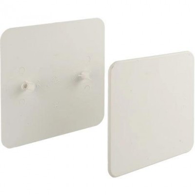 TAPA CAJILLO UNIVERSAL 104X104MM GARRAS PLÁSTICO SOLERA 6635TCP