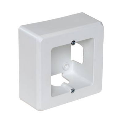CAJA MECANISMO SUPERFICIE 1 ELEMENTO BLANCO SOLERA 91