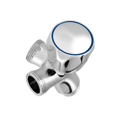 GRIFO LAVADORA DOBLE SALIDA 1/2"X3/4"X3/4" CROMO