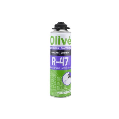 LIMPIADOR ESPUMA POLIURETANO 500ML OLIVÉ R-47