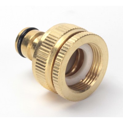 ADAPTADOR GRIFO H1"- 3/4" X CONEXIÓN RÁPIDA LATÓN