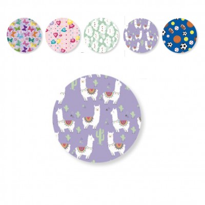 PAPEL REGALO INFANTIL 70X200MM LLAMAS