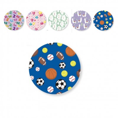 PAPEL REGALO INFANTIL 70X200MM PELOTAS