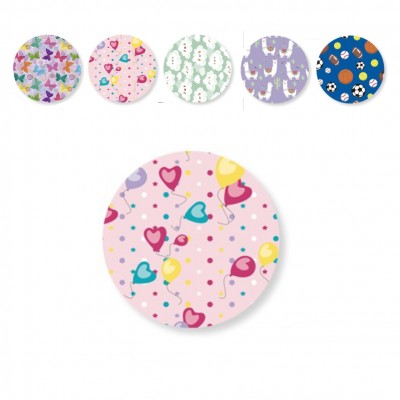 PAPEL REGALO INFANTIL 70X200MM GLOBOS