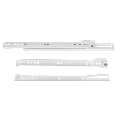 JUEGO 2 GUIAS CAJÓN 350X37MM BLANCA