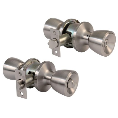 POMO PUERTA ENTRADA CROMO MATE MOD.600