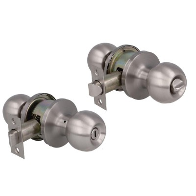 POMO PUERTA PRIVADO CROMO MATE MOD.612