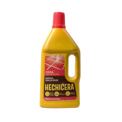 FREGASUELOS CERA ROJA AUTOBRILLANTE LA HECHICERA 750ML