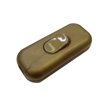 INTERRUPTOR DE PASO UNIPOLAR 2A ORO