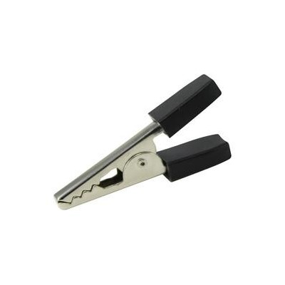 PINZA COCODRILO AISLADA CHICA NEGRA