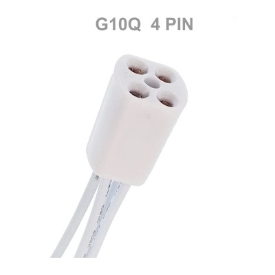 PORTALÁMPARA G10Q PARA TUBO CIRCULAR