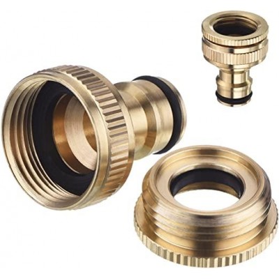 ADAPTADOR GRIFO H1/2"- 3/4" X CONEXIÓN RÁPIDA LATÓN