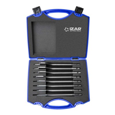 JUEGO 8 BROCAS MADERA PLANA 12-32MM IZAR 1650