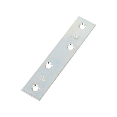 PLACA 100X19X2MM ZINC CANTO CUADRADO