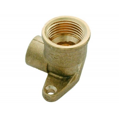 CODO PLACA LATÓN 15MM X H1/2" SOLDAR-ROSCAR FIG.471