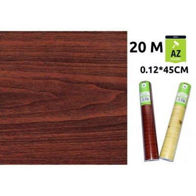 PLÁSTICO ADHESIVO MADERA SAPELLI ANCHO 45CM (€/M)