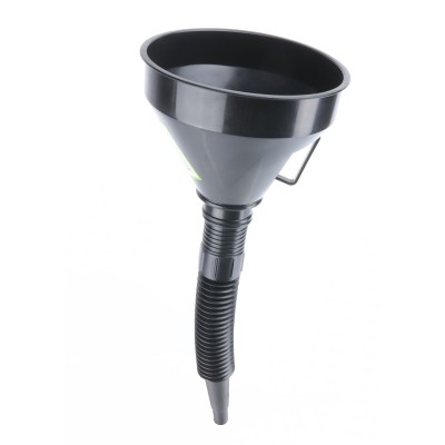 EMBUDO PLÁSTICO FLEXIBLE 14,5CM CON FILTRO SAURIUM