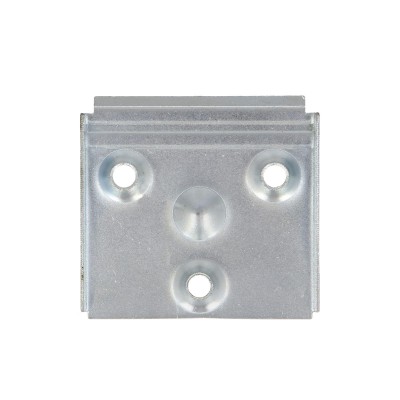 CHAPA COLGADOR MUEBLE COCINA ZINC 54X50MM
