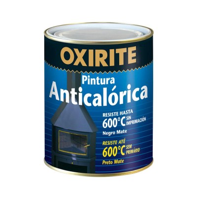 PINTURA ANTICALÓRICA 600º OXIRITE NEGRO MATE 375ML