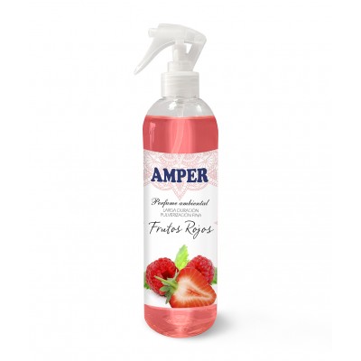 AMBIENTADOR CONCENTRADO FRUTOS ROJOS 0,5L AMPER