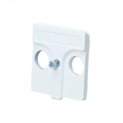 PLACA TOMA R-TV+SAT BLANCO SIMON 27 PLAY 27097-34