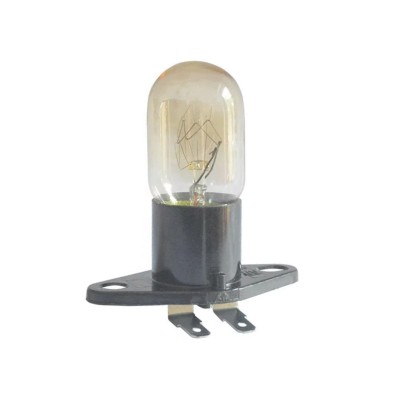 BOMBILLA MICROONDAS 20W CON BASE Y TERMINALES 90º