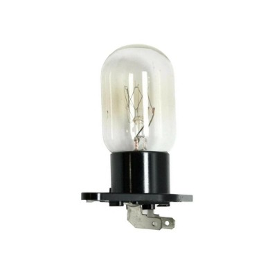 BOMBILLA MICROONDAS 20W CON BASE Y TERMINALES 45º