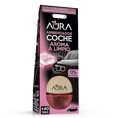 AMBIENTADOR COCHE AURA AROMA A LIMPIO 5ML