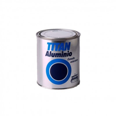 TITAN ESMALTE ALUMINIO EXTERIORES 125ML