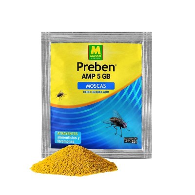 CEBO MOSCAS GRANULADO 25G MASSÓ PREBEN