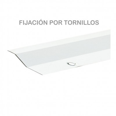 TAPAJUNTAS ESCALÓN FIJACIÓN TORNILLOS 98,5CM INOX. INOFIX 3128-1