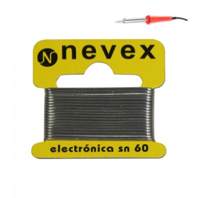 ESTAÑO ELECTRÓNICA 1MM 13GR SN60-SW32 NEVEX
