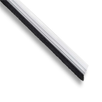 BURLETE BAJO PUERTA ADHESIVO CEPILLO 1M BLANCO INOFIX 2150-4