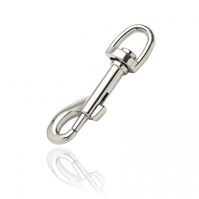 MOSQUETÓN LLAVERO 55MM GIRATORIO CON MUELLE