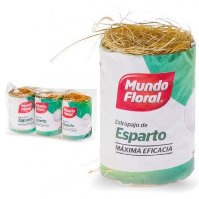 PACK 3 ESTROPAJOS ESPARTO MUNDOFLORAL